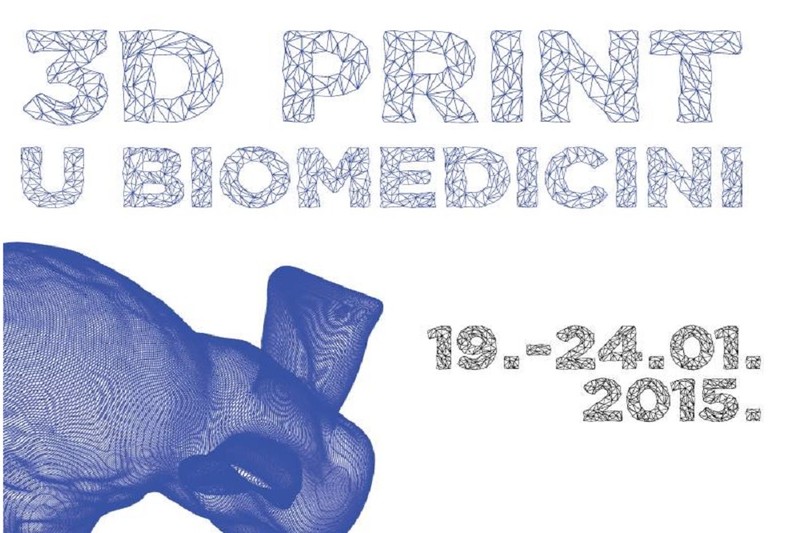 Predstavljanje 3D printanja u biomedicini kroz izložbu u Malom salonu  