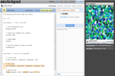 Sketchpad - dobra staza za ulazak u svijet programiranja 