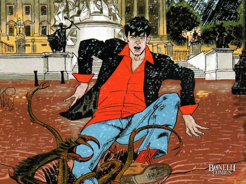 Knjiga do knjige...a strip u centru: Dylan Dog u Filodrammatici