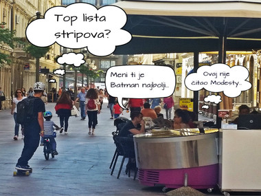 Knjiga do knjige...a strip u centru!: top topova strip preporuka