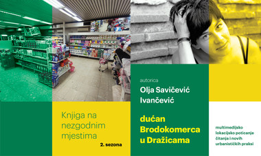 Knjiga na nezgodnim mjestima: Olja Savičević Ivančević gostuje u marketu Brodokomerca