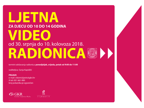 Ljetna video radionica za djecu u Omišlju