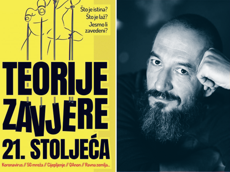 OK knjižnica, OK zajednica: razgovor s autorom Velimirom Grgićem o knjizi "Teorije zavjere XXI. stoljeća"