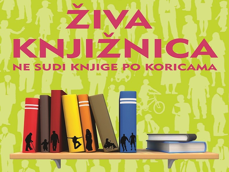 "Živa knjižnica": ne sudi knjige po koricama!