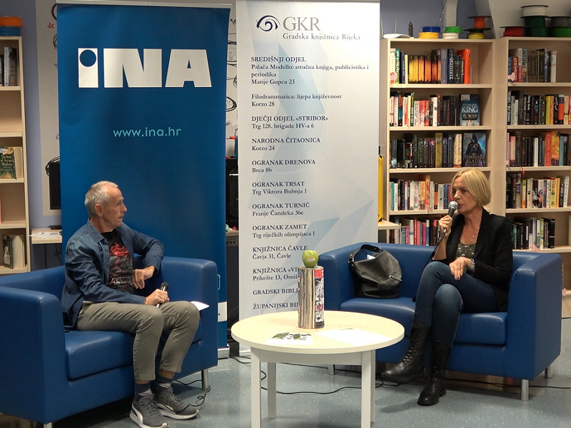 Video susreta: Marina Vujčić u Gradskoj knjižnici Rijeka