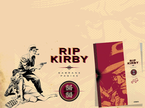 "Rip Kirby: sabrane pasice 1946. - 1948.": superdetektiv ludih američkih godina
