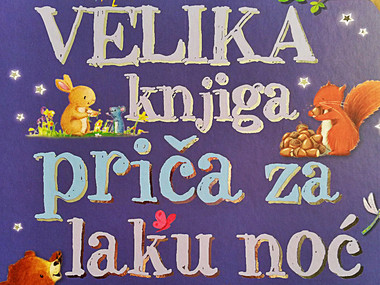 Velika knjiga priča za laku noć: vesele i pozitivne priče koje razvijaju osjećaj za toleranciju i srdačnost